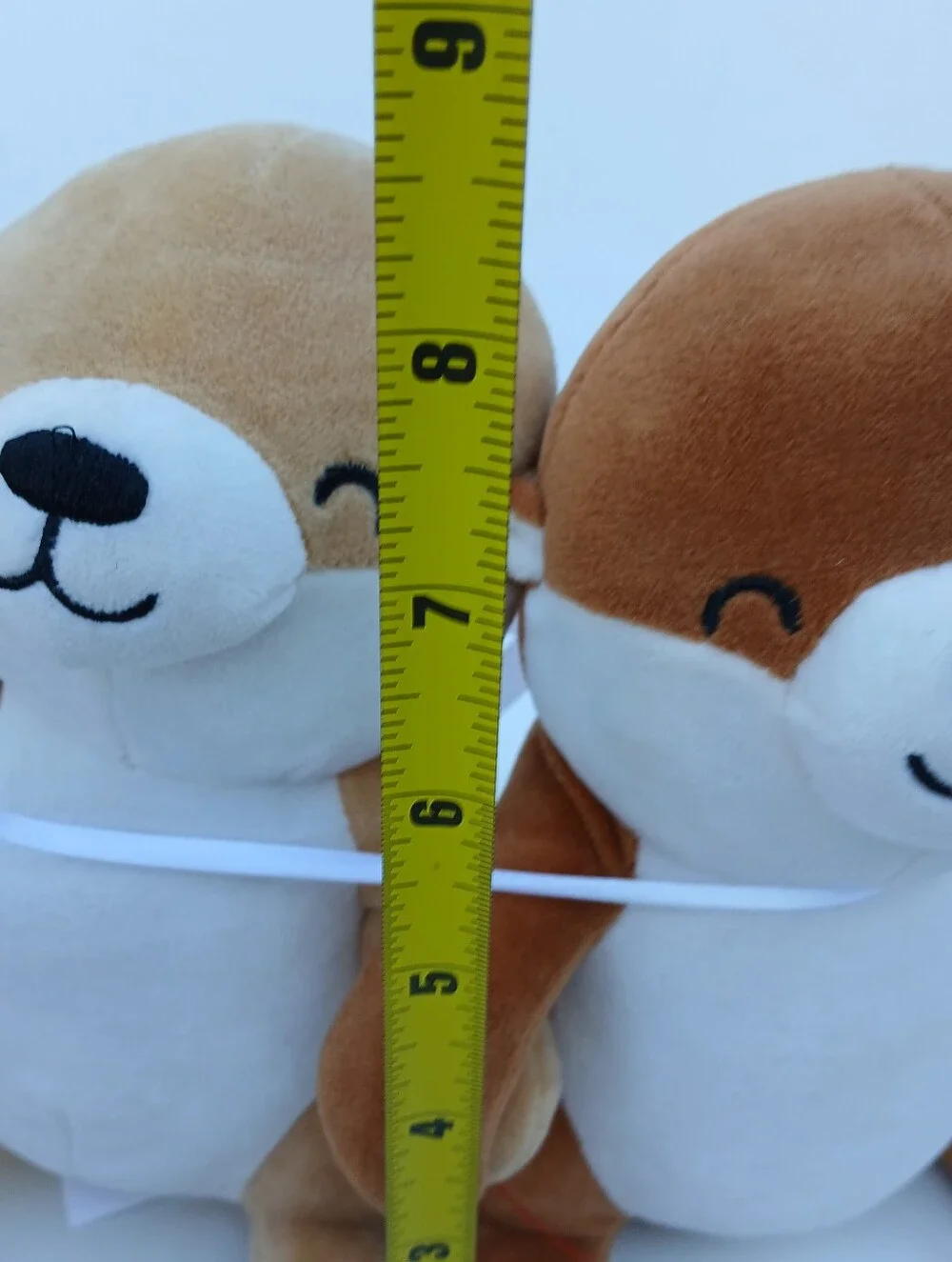 Pair of Frankford Target Otter Date Night Plush Valentine's Day stuffed animals